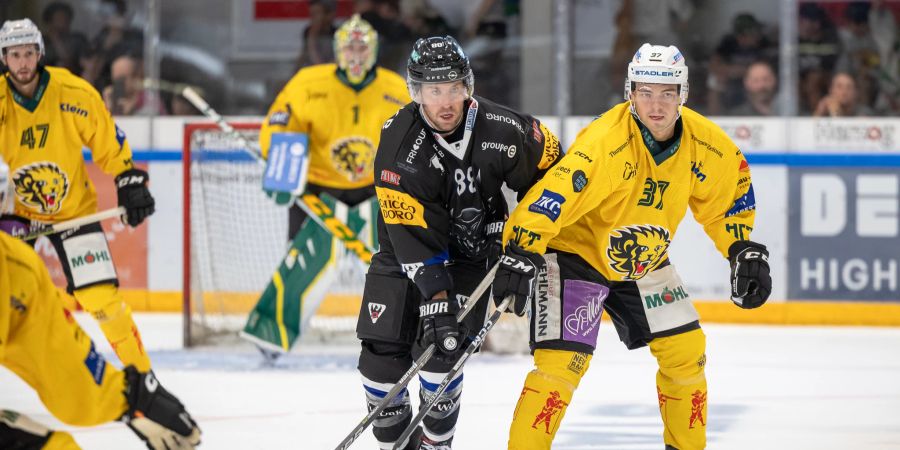 HC Thurgau im Spiel gegen den Fribourg-Gottéron