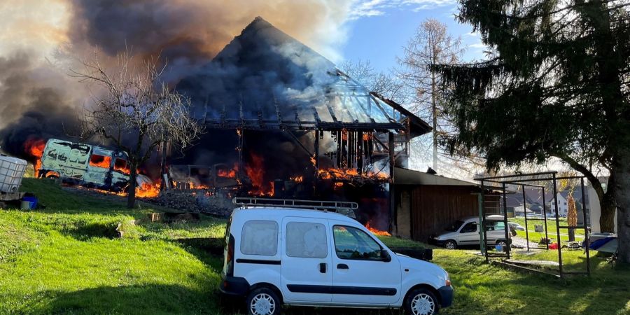 brand in oberneunforn