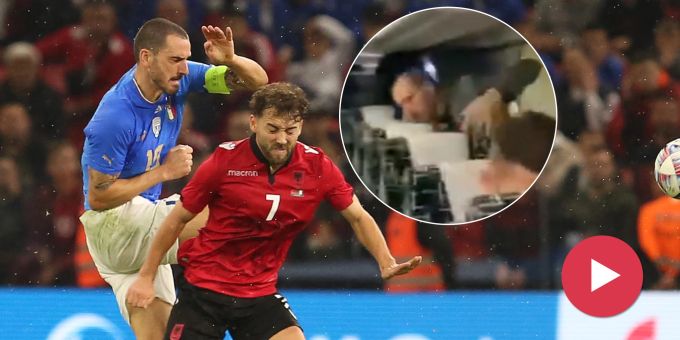 «Nein, nein, raus!» - Italien-Star Bonucci wirft Fan aus Teambus