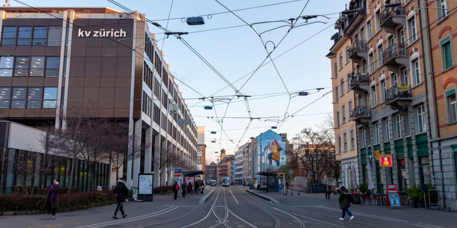 Der Escher-Wyss-Platz im Zürcher Kreis 5.