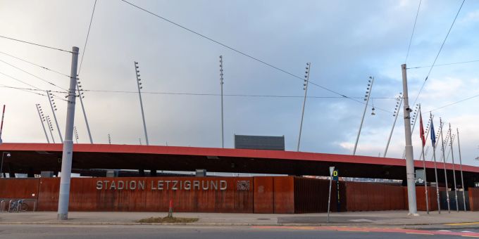 Das Stadion Letzigrund im Zürcher Kreis 9. Das Stadion Letzigrund im Zürcher Kreis 9.