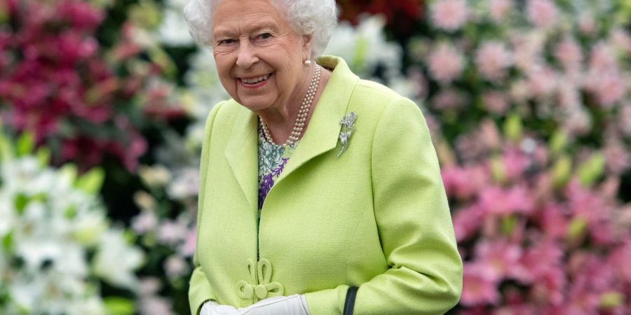 Königin Elizabeth II. besucht die Chelsea Flower Show (2019).