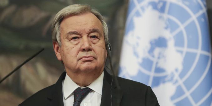 Ukraine-Krieg - Kremlchef Putin empfängt UN-Generalsekretär Guterres