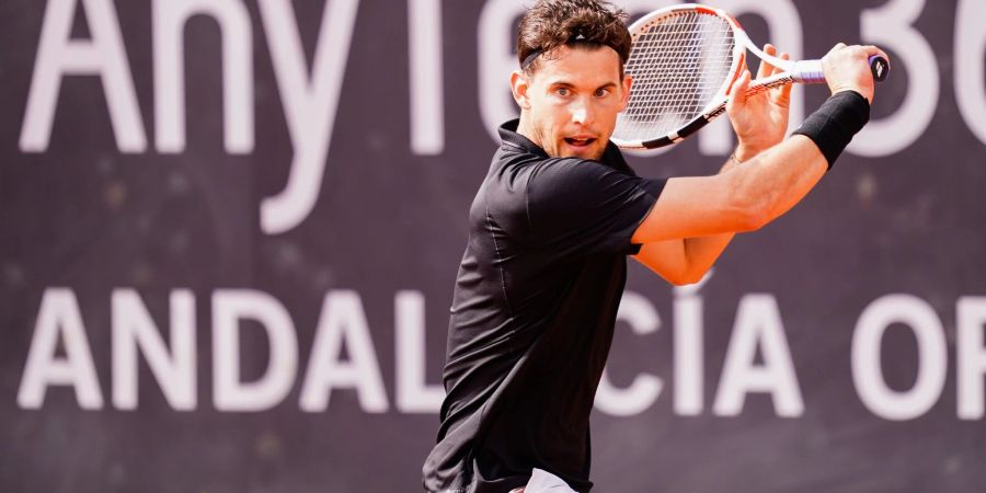 Hat auch beim Masters in Madrid seine Erstrunden-Partie verloren: Dominic Thiem.