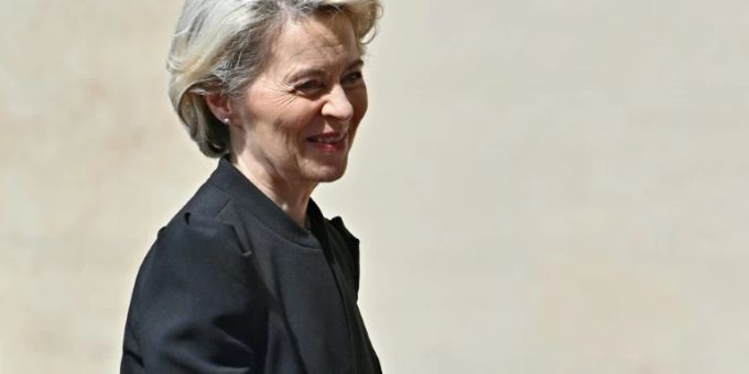 EU-Kommissionschefin Ursula von der Leyen. von der leyen