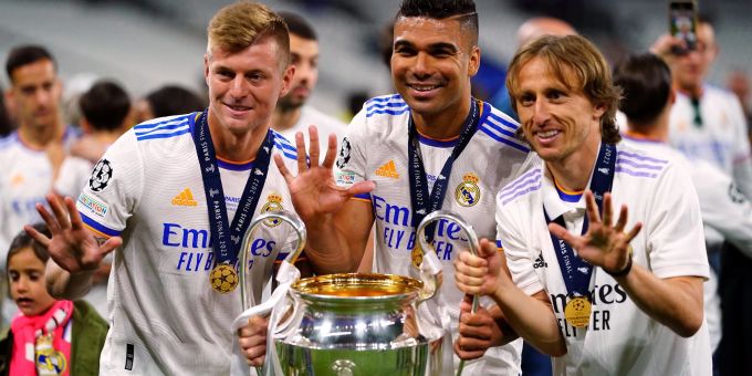 Beendete ein ZDF-Interview vorzeitig: Toni Kroos (l) von Real Madrid. Beendete ein ZDF-Interview vorzeitig: Toni Kroos (l) von Real Madrid.