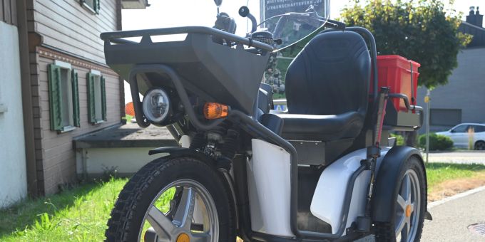 Uetliburg: Selbstunfall mit E-Rollstuhl Uetliburg: Selbstunfall mit E-Rollstuhl