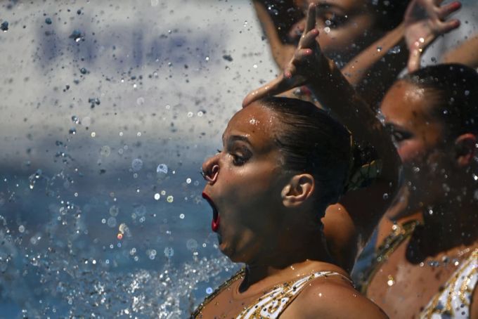 Bei der Schwimm-WM in Budapest war die Schweiz mit Ladina Lippuner vertreten. Synchronschwimmen