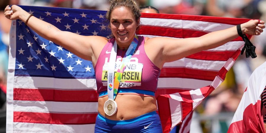 Siegte deutlich: Brooke Andersen aus den USA.