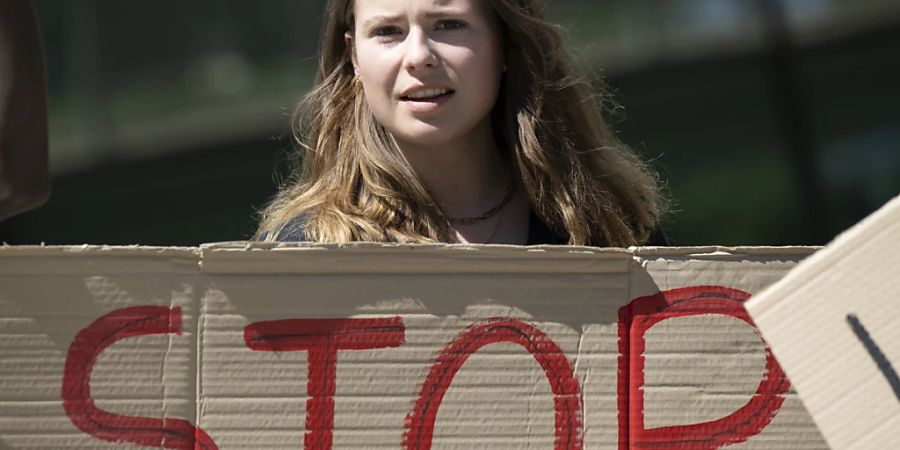 Die deutsche Klimaaktivistin Luisa Neubauer fordert die Abgeordneten der christdemokratischen Parteien auf, gegen das grüne Label für Gas- und Atomkraft zu stimmen. Foto: Boris Roessler/dpa