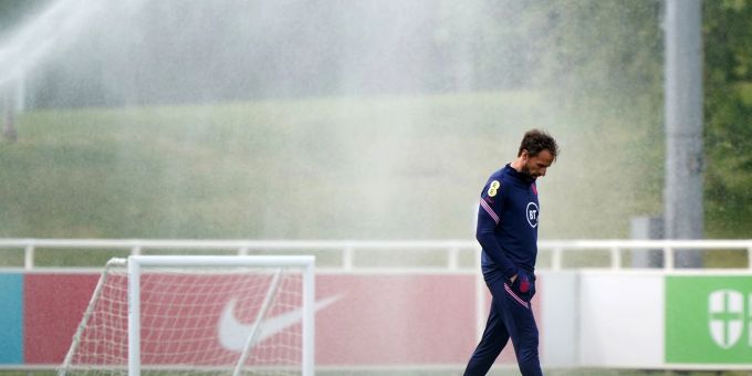 Geniesst weiter das volle Vertrauen des englischen Fussball-Verbandes (FA): Trainer Gareth Southgate. Geniesst weiter das volle Vertrauen des englischen Fussball-Verbandes (FA): Trainer Gareth Southgate.