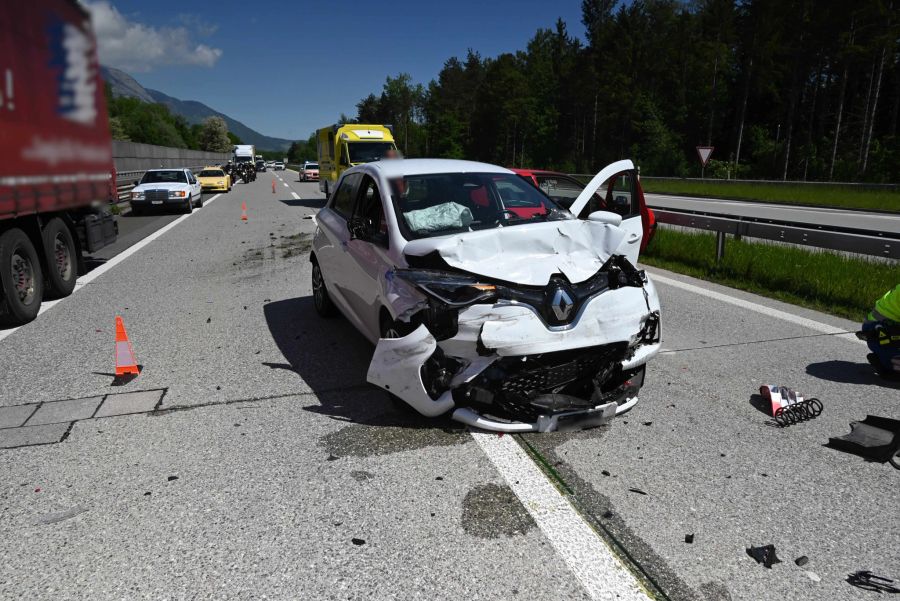 An den Fahrzeugen entstand ein Sachschaden.