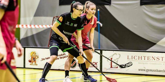 Michelle Sieber ist eine der jungen Spielerinnen für die L-UPL-Saison 2024/2025. Michelle Sieber im Spiel
