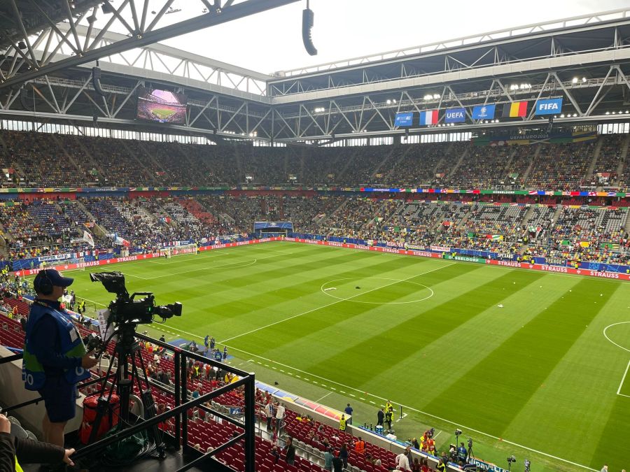 Die Arena Düsseldorf bietet eine Kapazität von fast 55'000 Plätzen.