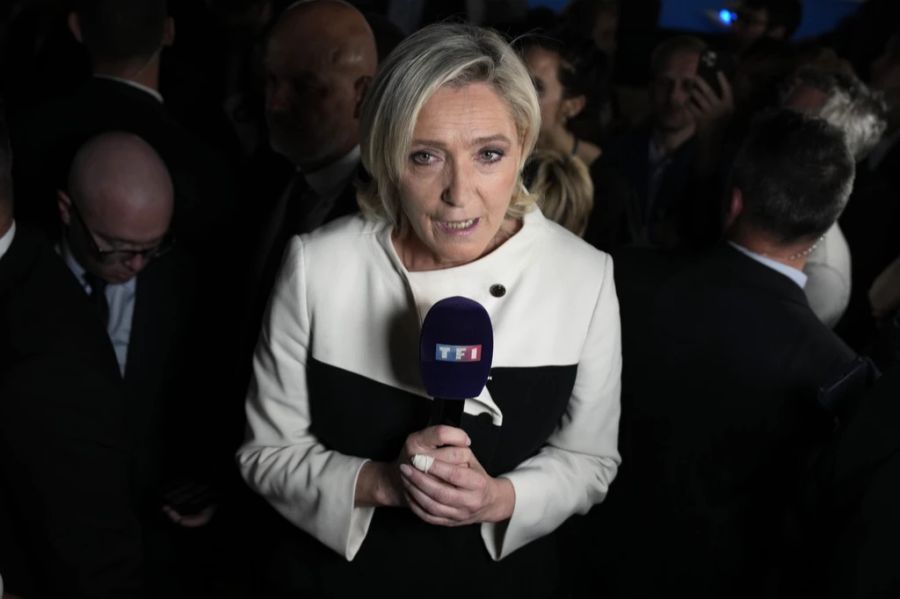 Nun konnte die Partei von Marine Le Pen keinen klaren Erfolg erzielen.