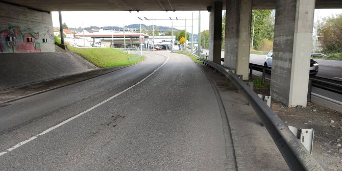 Die Biderstrasse in St.Gallen