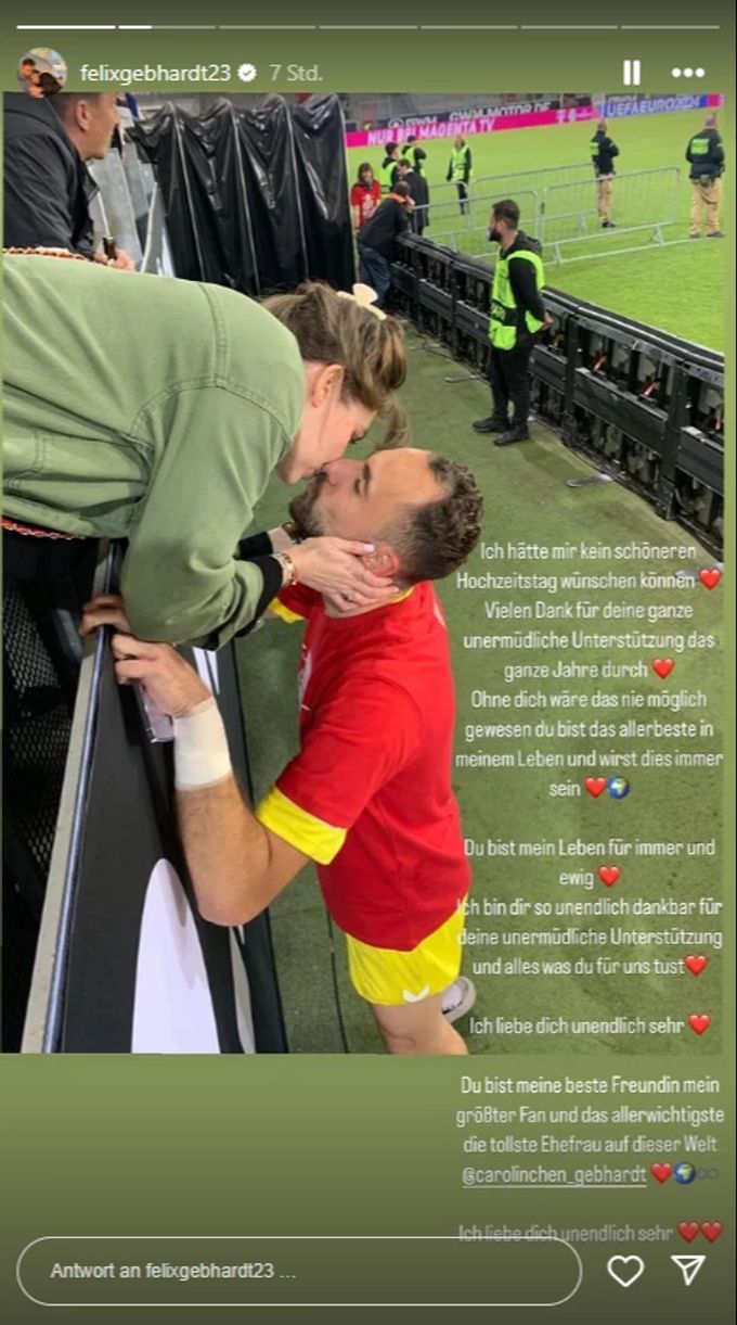 Felix Gebhardt kann auch im Relegations-Krimi auf die Unterstützung von Ehefrau Corinne zählen. Felix Gebhardt FC Basel