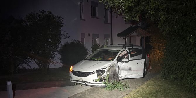 Unfall Pfyn
