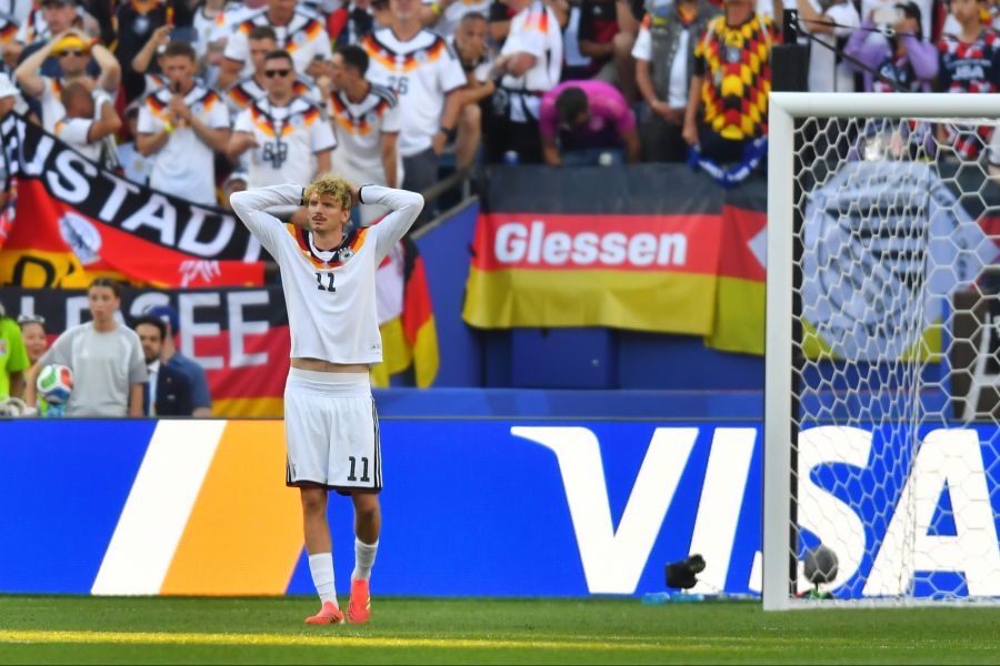 Auch Nick Woltemade scheitert im Penaltyschiessen.