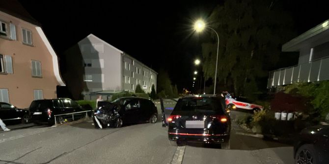 Bettlach Frontalkollision