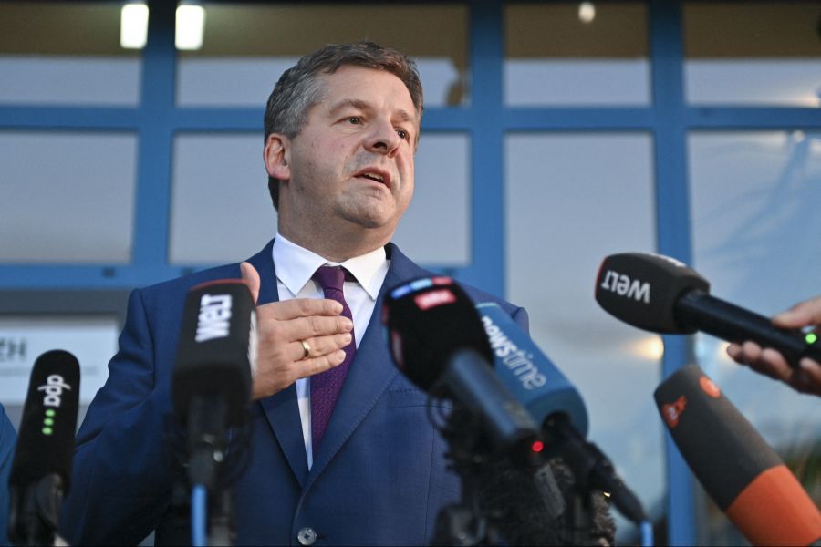 Sachsens Noch-Ministerpräsident Sven Schulze schliesst Überlaufer aus der CDU zur AfD aus.