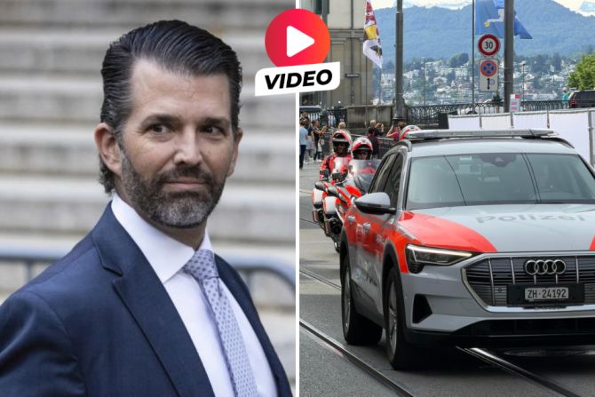 Trump Jr. Polizei Zürich