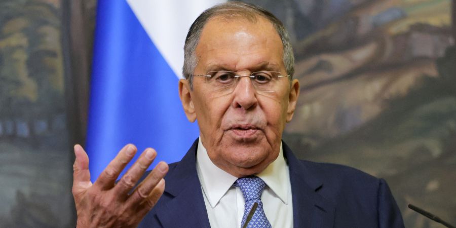 Russland Aussenminister Sergej Lawrow