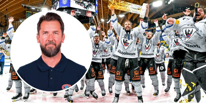 Fribourg-Gottéron feiert den ersten Schweizer Meistertitel. - imago