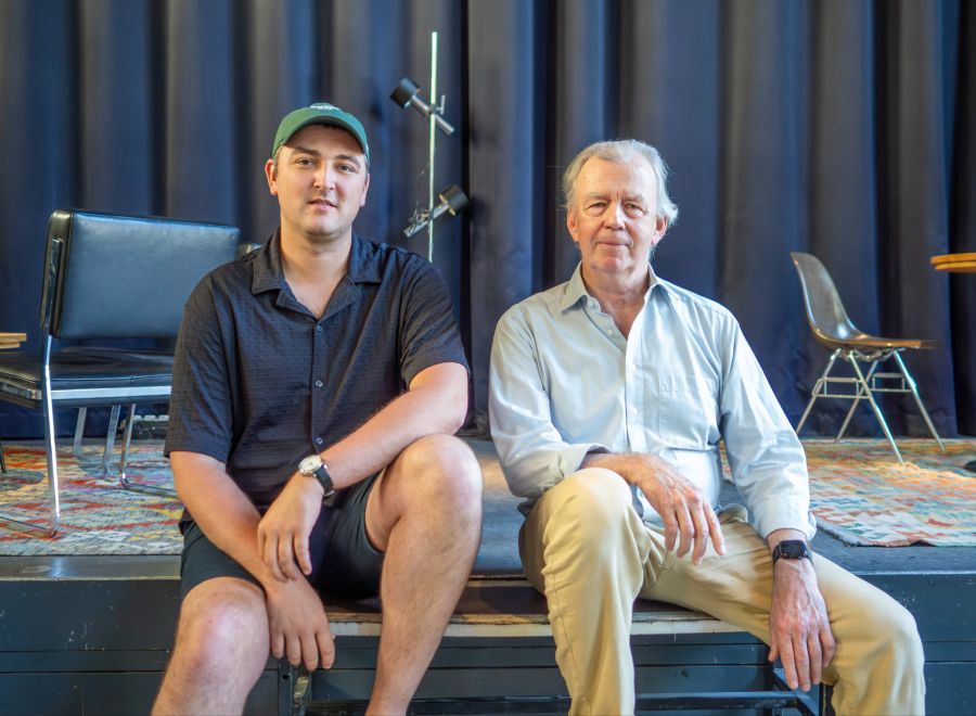 Simon Burkhalter und Bruno Leuschner