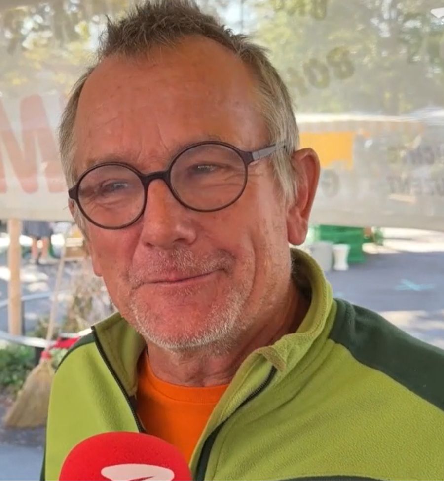 Die Ernte von Gemüsebauer Adrian Schlatter wurde durch den Hagel fast komplett zerstört.