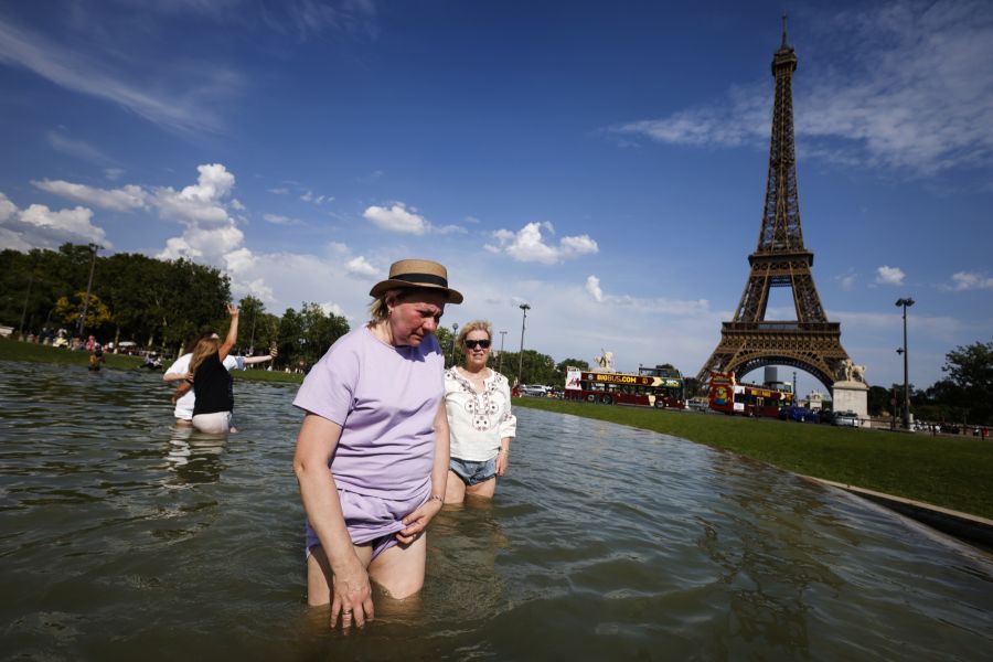 Paris Hitzewelle