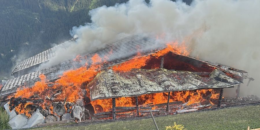 Brand Tschappina