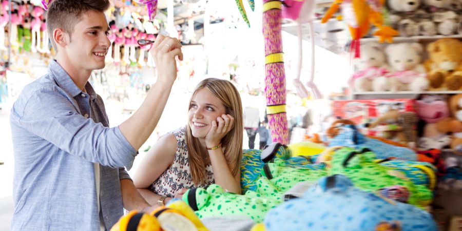 Jahrmarkt Stand Bude