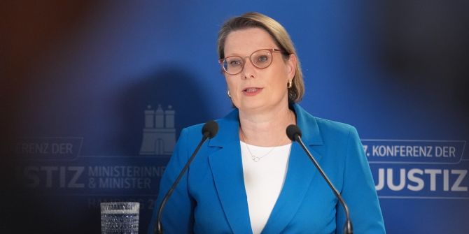 Bundesjustizministerin Stefanie Hubig