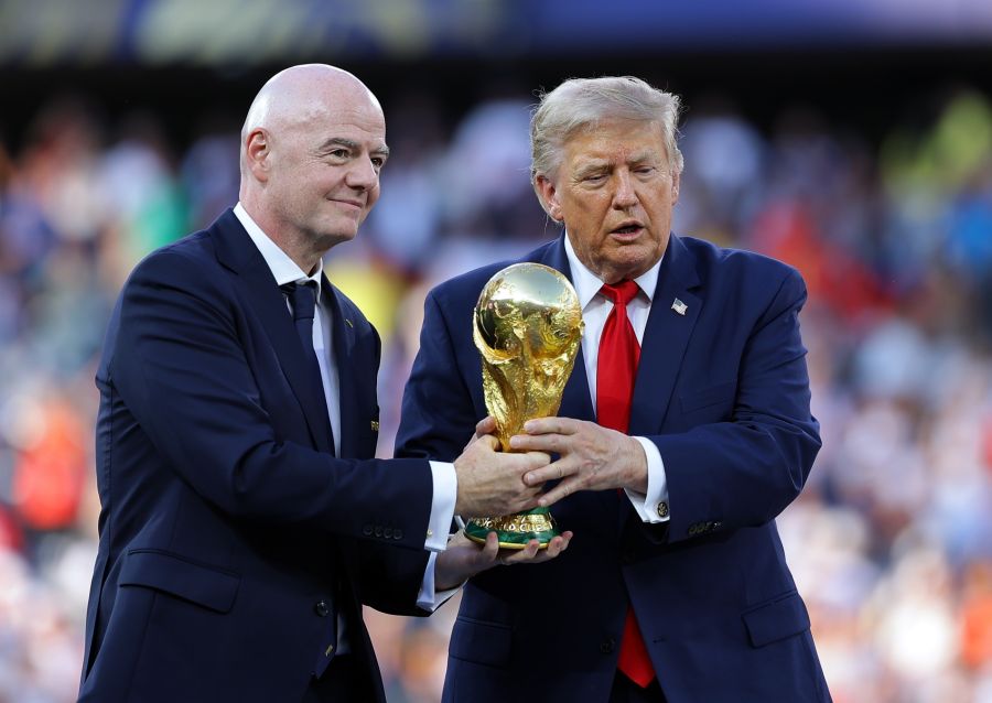Gianni Infantino Donald Trump