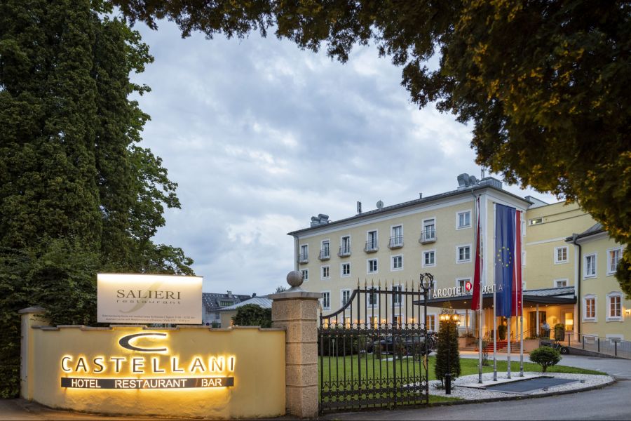 Im Erstklasshotel Arcotel Castellani in Salzburg können Sie sich entspannen.