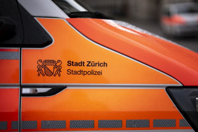 Die Stadtpolizei Zürich.