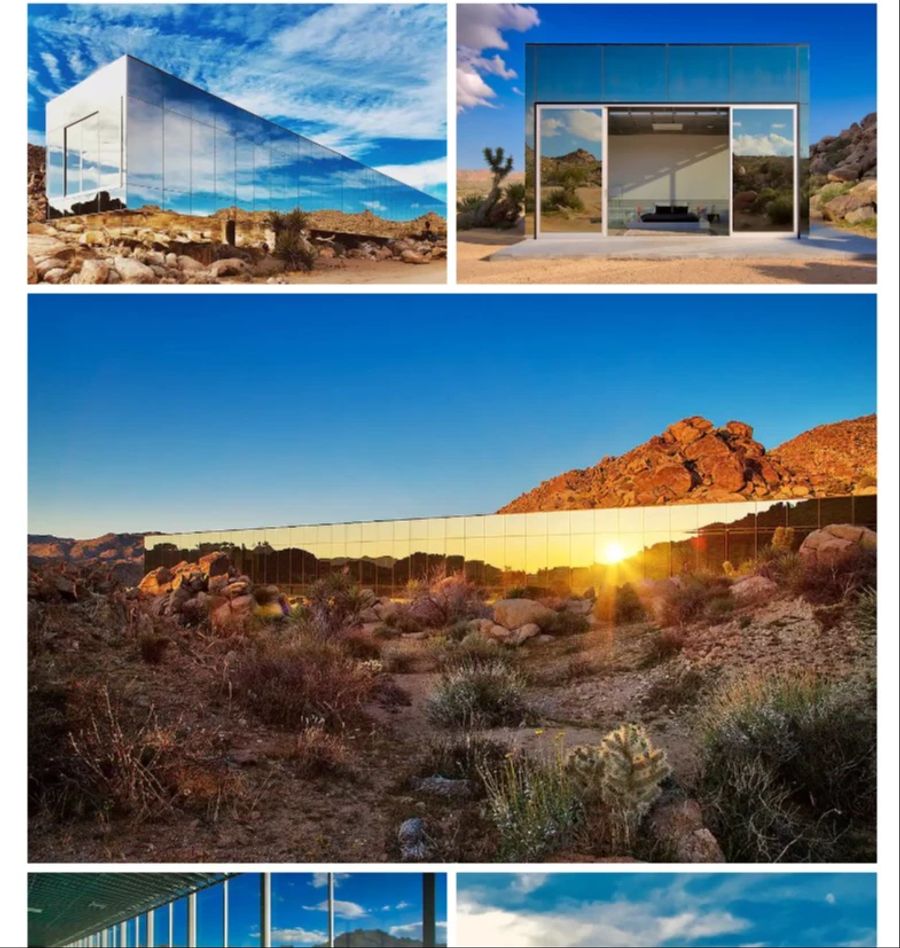 Das «Invisible House» in Joshua Tree. Hier feierten die Kaulitz-Brüder ihren 34. Geburtstag.