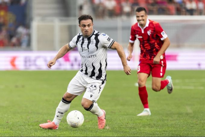 Auch Xherdan Shaqiri kann das Remis in Sion nicht in einen Sieg für den FCB umwandeln. FC Basel