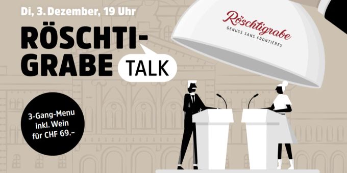 Der nächste «Röschtigrabe-Talk» findet am 3. Dezember um 19 Uhr statt. «Röschtigrabe-Talk»