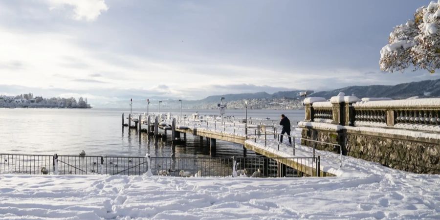 Mit Neuschnee ist mal bis Ende November nicht zu rechnen.