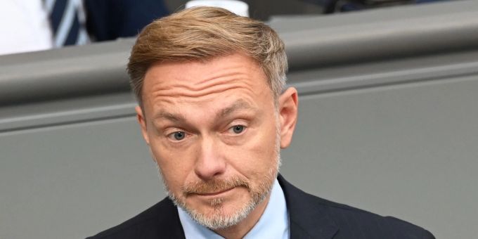Lindners Papier hatte die Krise verschärft. (Archivbild) Anna Ross/dpa Christian Lindner
