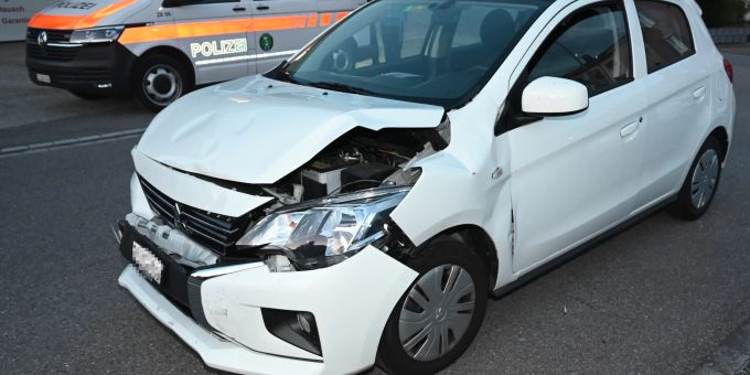 St.Margrethen: Alkoholisiert Unfall gebaut. St.Margrethen