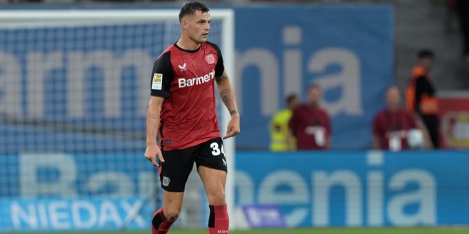 Granit Xhaka hat mit Leverkusen die Mission Titelverteidigung gestartet. Granit Xhaka