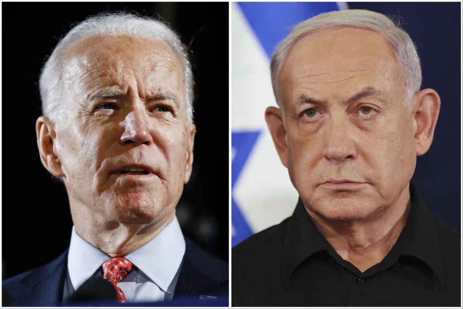 Mideast Wars Biden Netanyahu