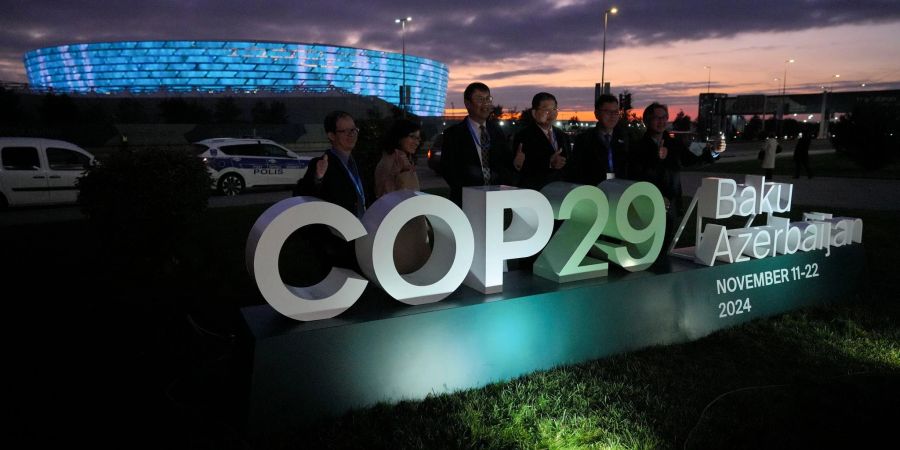 Auch viele Lobbyisten sind angereist zur COP29 in Baku.