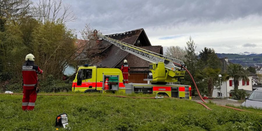 Verletzt wird beim Brand niemand.