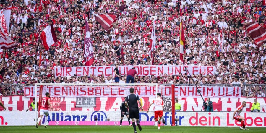 Bayern Fans Uli Hoeneß