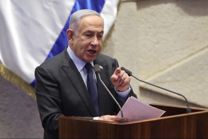 Der israelische Ministerpräsident Benjamin Netanjahu steht national und international unter Druck. etanjahu