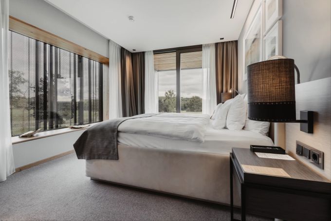 Diese Suite wird Spanien Captain bewohnen. Öschberghof